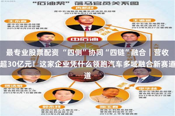 最专业股票配资 “四侧”协同“四链”融合｜营收超30亿元！这家企业凭什么领跑汽车多域融合新赛道